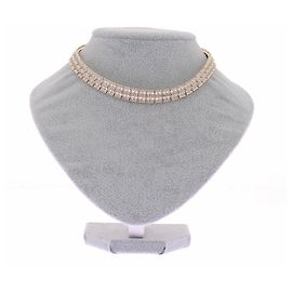 Collana Girocollo Torsade Pavé APM Monaco Oro D'oro