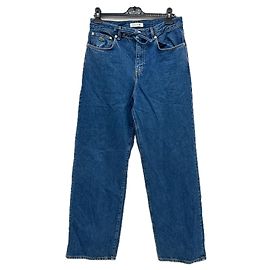 Lacoste Blue Cotton Jeans Size 36 Blue