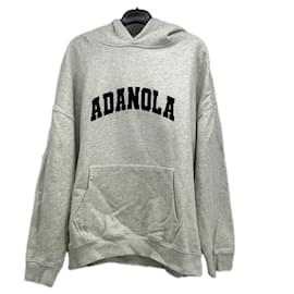 Autre Marque ADANOLA Grauer Baumwollpullover L Grau
