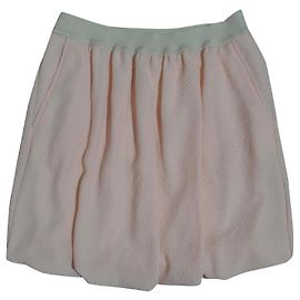 See By Chloé Jupe Mini Texturée Rose Rose