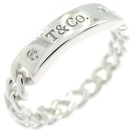 Tiffany & Co Anillo Tiffany HardWear Micro Link en oro blanco Otro