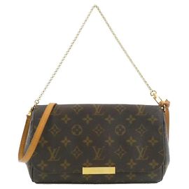 Borsa a Spalla Louis Vuitton Monogram Favorite MM Marrone