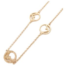 Fendi 8AG735 6DM Halskette Golden Andere