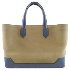 Hermès Hermes Maxi Box Cabas Handbag Beige