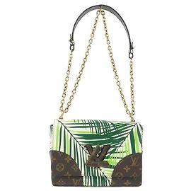 Borsa a Spalla Louis Vuitton Twist M50965 Verde