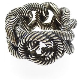 Gucci 925 Silver Band Ring Other