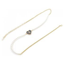 Cintura Chanel Bianca e Oro Bianco D'oro