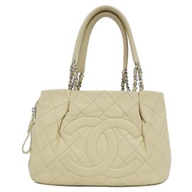 Bolsa Chanel 50281 Marfim Cru