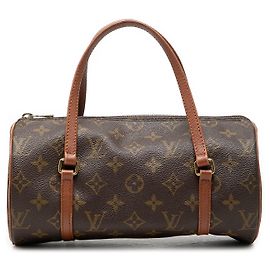 Louis Vuitton Marrom Monogram Papillon 26 Marrom