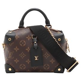 Louis Vuitton Marrone Monogram Petite Malle Souple Marrone