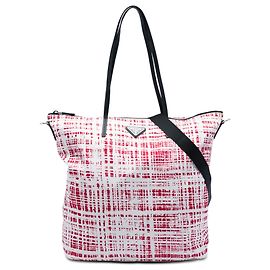 Borsa Prada Red Tessuto Stampato Rosso