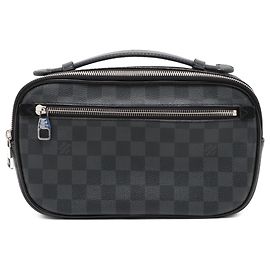 Louis Vuitton Nero Damier Graphite Ambler Nero