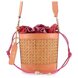 Bulgari Borsa a secchiello Bvlgari Serpenti Arancione