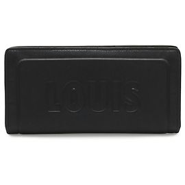 Louis Vuitton Cartera Bi-fold Long Brazza Dark Infinity Negro