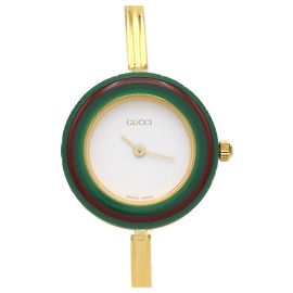 Gucci Change Ring GP Medium Size Quartz Watch Other