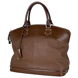 Bolsa Louis Vuitton Lockit MM Marrom