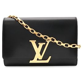 Pochette Louise GM Louis Vuitton Borsa a Spalla Nero