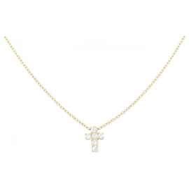 Croix Miniature Halskette Van Cleef & Arpels Andere