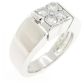 Bague J de Van Cleef & Arpels en or blanc 18K Autre
