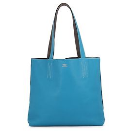 Hermès Sac cabas Hermes Double Sens 28 Gris