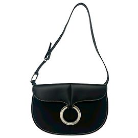 Borsa a tracolla in pelle Loewe Nero
