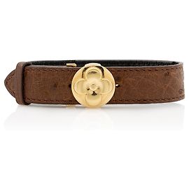 Bracelet Louis Vuitton Vintage Ostrich Wish Marron