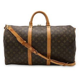 Borsa Boston 2way Monogram Louis Vuitton Marrone