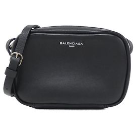 Borsa a tracolla Everyday Camera Bag in pelle di vitello Balenciaga Nero