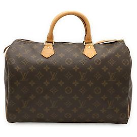 Louis Vuitton Monogram Boston Bag Brown
