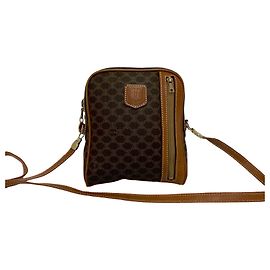 Céline Bolsa de Ombro Celine Triomphe Marrom