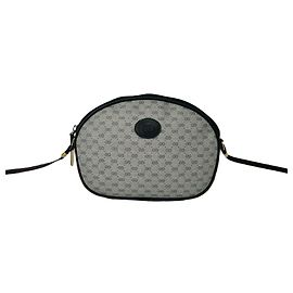 Mini borsa a tracolla in pelle e PVC Gucci Blu
