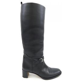 Hermès Bottes hautes Hermes Noir