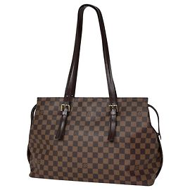 Borsa Tote Louis Vuitton Chelsea Marrone