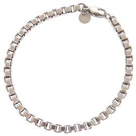 Tiffany & Co. Venetian Link Charm Bracelet Silvery