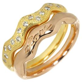Anillo 1 Yves Saint Laurent en oro amarillo y oro rosa de 18K Otro