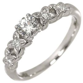 Anillo Christian Dior Platinum Band Ring Otro