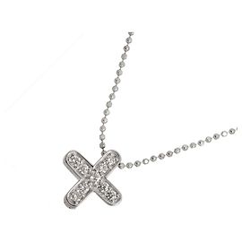 Céline Celine CELINE Collana Cross Diamond Altro