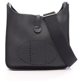 Hermès Sac à épaule Hermes Evelyne 3 PM Noir