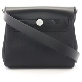 Borsa a tracolla Hermès Herbag Zip Mini Nero