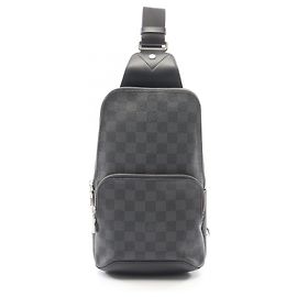 Louis Vuitton Avenue Sling Bag in Damier Graphite Black