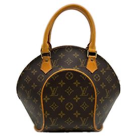 Sac à main Louis Vuitton Monogram Ellipse PM Marron Beige