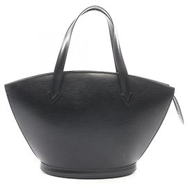 Sac à main Louis Vuitton Saint Jacques Epi Noir Noir