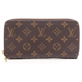 Cartera larga Louis Vuitton Monogram Castaño Monograma