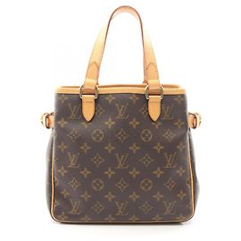 Borsa Louis Vuitton Batignolles Marrone Monogramma