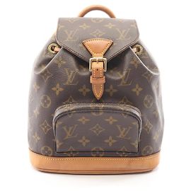 Louis Vuitton Mini Montsouris Monogram Backpack/Handbag Brown Monogram