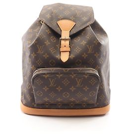 Louis Vuitton Montsouris GM Monogram Backpack Brown Monogram