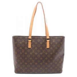 Louis Vuitton Luco Tote Bag Braun Monogramm