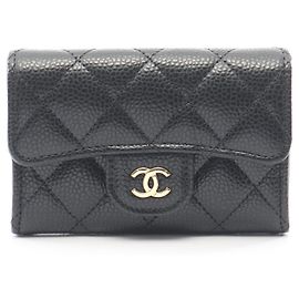Chanel Classic Flap Card Case Black