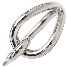 Anel para lenço Jumbo em metal prateado Hermès Prata