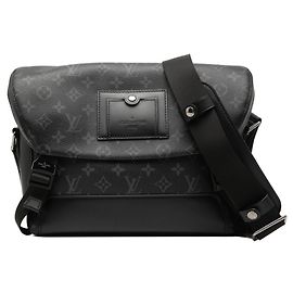 Louis Vuitton Monogram Eclipse Messenger Voyage PM Noir